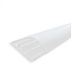 Sert Plastik 75x20 Balık Sırtı Kablo Kanalı Yapışkanlı 2 Mt. Beyaz