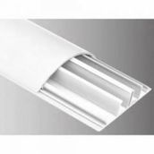 Sert Plastik 90x20 Balık Sırtı Kablo Kanalı Yapışkanlı 2 Mt Beyaz