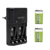 Sertec STC-9V Pil Şarj Cihazı