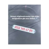 Serüven 3D Kişiye Özel Araç Numaratörü - Vantuzlu - Kabartmalı 3D Baskı - Oto Park Numarator - Kırmızı & Beyaz
