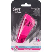 Serve Cortape 5 mm 8 m Fosforlu Pembe Şerit Silici