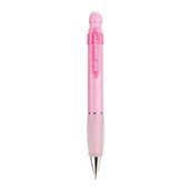 Serve Deep Üçgen Baskılı Pembe 0,7 mm Versatil Kalem