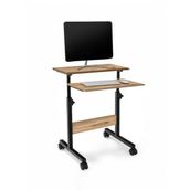 Servetavcı Yükseklik Ayarlı Laptop Sehpası Ve Çalışma Masası - Atlantik Çam (Tekerli) 60X60