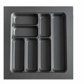 Sese 400-07-03-54 Plastik 42x49 cm Antrasit Ekonomik Kaşıklık