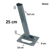 Sese EA378 25 cm Metal Yer Sofrası Ayağı