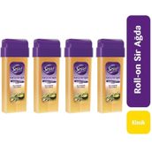 Sesu 4x100 ml Normal Ciltler Natürel Rollon Sir Ağda