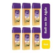 Sesu 6x100 ml Normal Ciltler Natürel Rollon Sir Ağda