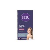 Sesu Hassas Ciltler 20'li Vücut Ağda Bandı