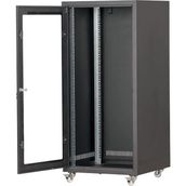 Setrack 19'' 20U 600X800 Tekerlekli Camlı Rack Kabinet - 1 TB - Yok