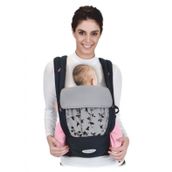 Sevi Bebe Gri Lüks Oturaklı Bebe Kanguru