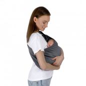 Sevi Bebe Pratik Sling Gri Kanguru