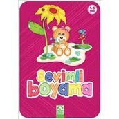 Sevimli Boyama Pembe - Altın Kitaplar Komisyon