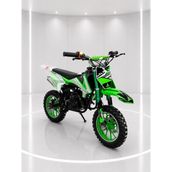 Sfm Mini Cros 49CC Çocuk Cross Motosikleti 2025 Model Yeşil Renkli Off-Road Kullanım İçin Uygun