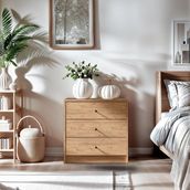 SFR103-CEVIZ 3 Çekmeceli Şifonyer (G:69 Y:67 D:38) - standart