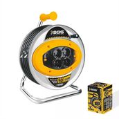 SGS 2113 50 mt Metal Makaralı Uzatma Kablosu