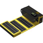Sharge 140 Power Bank Uyumlu 12W Katlanabilir Güneş Paneli - Siyah