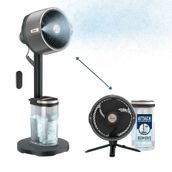 Shark Flexbreeze Promist Siyah Taşınabilir Buharlı Fan