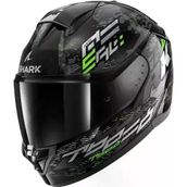 Shark Yeşil Siyah 0338 Shark Ridill 2 Molokai Kapalı Kask
