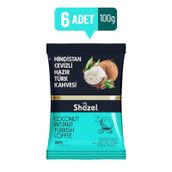 Shazel 100gr Hindistan Cevizli Hazır Türk Kahvesi