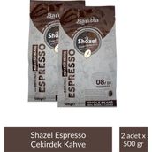 Shazel Çekirdek Espresso Kahve 500 gr x 2 Adet