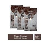 Shazel Çekirdek Espresso Kahve 500 gr x 3 Adet