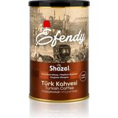 Shazel Efendy Türk Kahvesi | Silindir Teneke Kutu 500GR | Geleneksel Orta Kavrulmuş - 500 gr