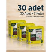 Shazel Hazır Menengiç Kahvesi Ofis Seti 20 gr (10X3 Kutu) 30 Adet - Türk Kahvesi