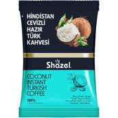 Shazel Hindistan Cevizli Hazır Türk Kahvesi 100G x 4 Adet (Aromalı) - 100 gr