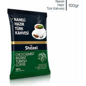 Shazel Naneli Hazır Türk Kahvesi 100 gr | Doğal Nane Yağı | Özel Seri