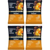 Shazel Portakallı Hazır Türk Kahvesi 100 gr 4 Adet - 400 gr