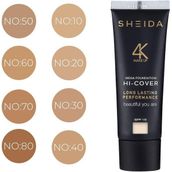 Sheida 50 ml No:50 Make Over Foundation Cream Form Krem Fondöten