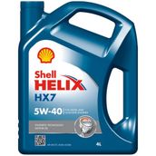 Shell Helix HX7 5W40 4 L Sentetik Motor Yağı