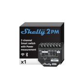 Shelly 2pm Gen3 Enerji Ölçümlü 2 Kanallı Akıllı Röle
