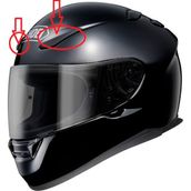 Shoei XR-1100 Üst Ön Füme Havalandırma Seti
