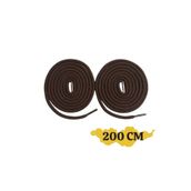 Shoes Comfort 200 cm Kahverengi Yuvarlak Bot Bağcığı, Fitilli Dayanıklı Sağlam Bağcık, Ayakkabı Bağcığı 1 Çift