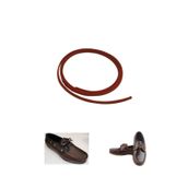 Shoes Comfort Deri Ayakkabı Bağcığı,Timberland Dexter, Ayakkabıya Uygun Deri Bağcık, 1 Adet KIRMIZI - 100 cm