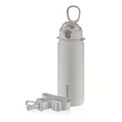Shotay ST-8228 750 ml Gri Pipetli Şeffaf Kapaklı Çelik Termos