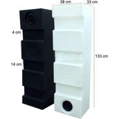 Shuivan 175 lt 133x38x33 cm Karavan Su Deposu