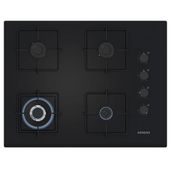 Siemens EO7C6HP30O 67 cm Siyah Cam Doğaz Gaz Ankastre Ocak