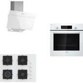 Siemens HB012FBW1T - EO7C2PP30O - LC63KPJ20T Beyaz 3'lü Ankastre Set