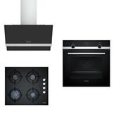 Siemens HB514FBR1T - EO6C6PB11O - LC65KAJ60T Siyah Ankastre Set 100