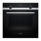 Siemens HB534FER3T Siyah 60x60 cm 66 lt Ankastre Fırın