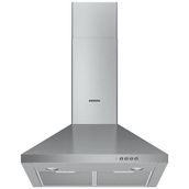 Siemens Inox Davlumbaz Duvar Tipi 60 cm 380 m³/h Emiş Gücü ile Sessiz Çalışma