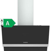 Siemens LC65KAJ60T 60 cm A Sınıfı 3 Kademeli Dokunmatik Duvar Tipi Cam Davlumbaz Siyah