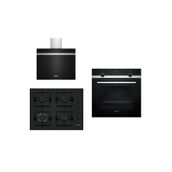 Siemens Siyah 3 Lü Ankastre Set 517 ( HB514FBR1T - EO6C6PP30O - LC65FCJ60T )