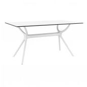 Siesta Contract Air Beyaz 80 x 140 cm Dörtgen Masa