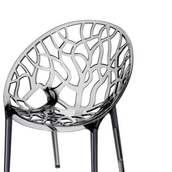 Siesta Crystal Gri Sandalye