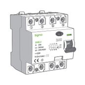 Sigma SHM4080030 80A 6kA 4 Kutuplu Kaçak Akım Koruma Şalteri