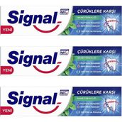 Signal Çürüklere Karşı Nane Ferahlığı Koruma 3x50 ml Diş Macunu