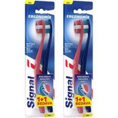Signal Ergonomik 1+1 2 Adet Diş Fırçası